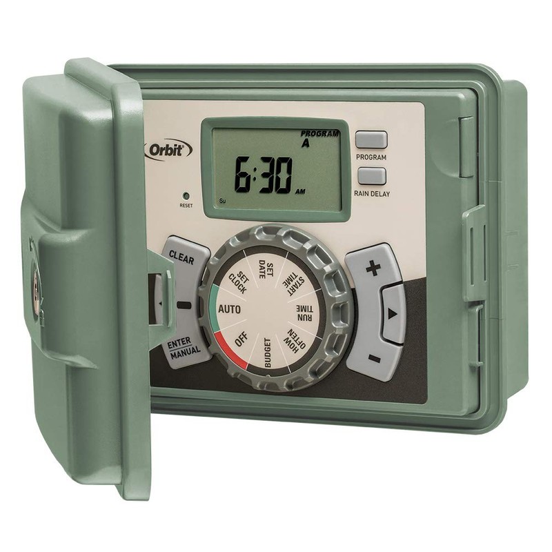 Orbit 57899 9-Station Outdoor Swing Panel Sprinkler System Timer