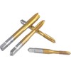Wolfride Spiral Drill Tap Set, Drilling and Threading, 5-piece Set,