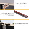 Car Smoked Black Lampshade Tail Light Lamp Cover Compatible with