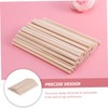 CORHAD Long Wooden Craft Sticks 50pcs Macrame Dowel Rods for