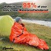 Emergency Sleeping Bag Survival Bag, Cymuber Portable Waterproof Thermal Bivy