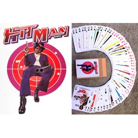 FLONZGIFT Playing Cards (Poker Deck 54 Cards All Different) BLAXPLOITATION Vintage Movie Posters Vintage Trash Movie Posters Crime Action