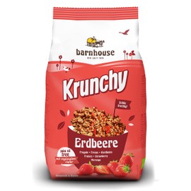 Barnhouse Krunchy with Strawberry (375 g) - Organic