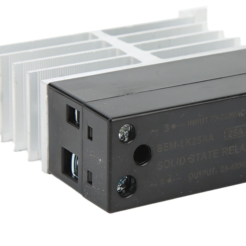 BERM AC to AC Solid State Relay ABS Aluminum Alloy