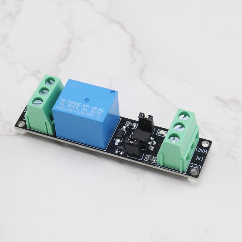 YINETTECH 5pcs 3V Relay Power Switch Board 1 Channel Optocoupler