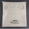 Manchester Mills Protect360° Shower Curtain Beige Boxed Stripe Microban HOOKLESS