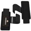 VSL Weight Lifting Hooks Non Slip Rubber Coated Grips, Neoprene