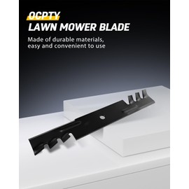 OCPTY Mulching Blades 48 inch Deck Mower Blades for Bad Boy 038-5350-00, 038-5350-0050; for Bunton PC1255, PC2005, PL4055, PL4205, PL4855; for Great Dane D18086, GDU10230; for Hustler 795757,3 pack