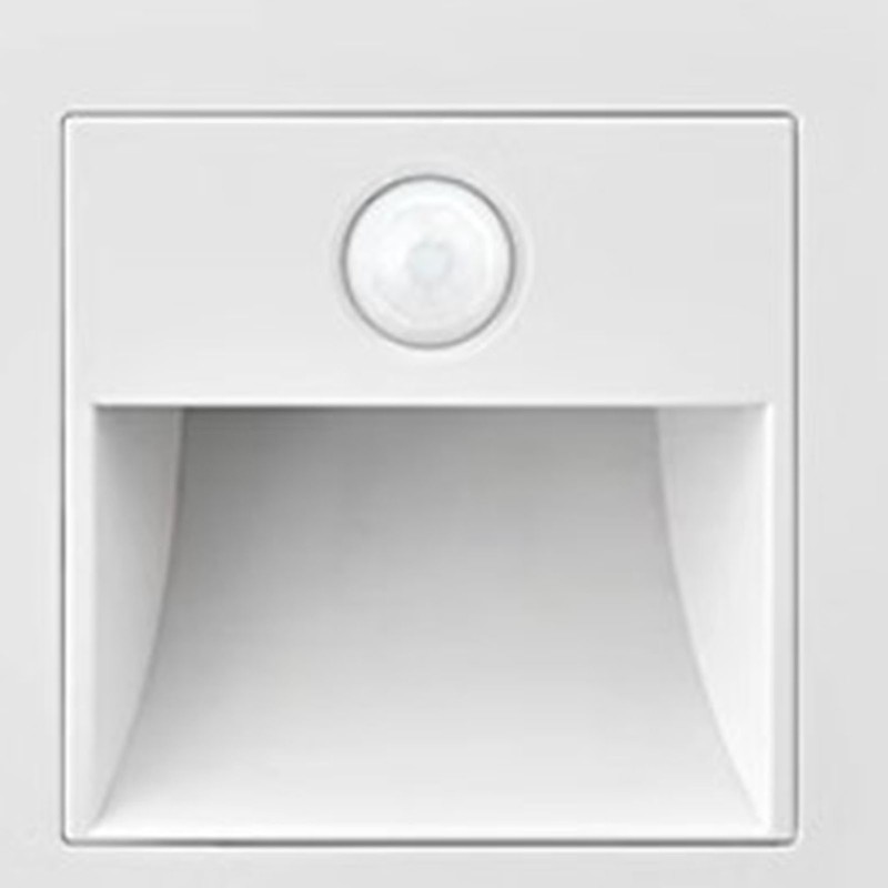 Motion Sensor Night Light PC Super Bright Wall Embedded LED