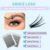 LinShow Lash Clusters Kit 224 PCS Mix 9-16mm Volume Soft