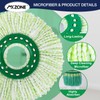 4 Pack Spin Mop Head Replacement Compatible with Libman Tornado,