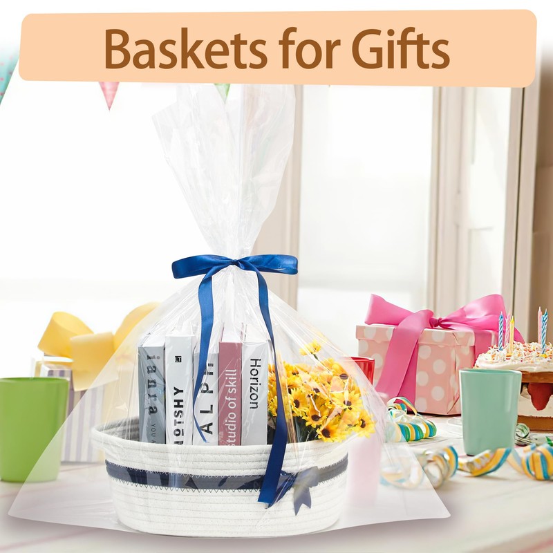 Goodheim Hamper Baskets for Gifts Empty，Christmas Gift Basket Kit with
