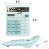 BOSIOBUF Basic Calculator with Comfortable Large LCD Display, 12 Digits