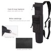 KRATARC Archery Lightweight Back Arrow Quiver Dual Use Foldable Compact