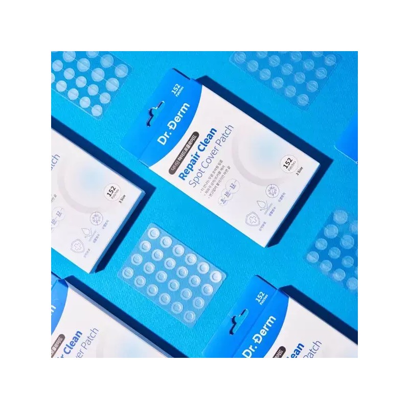 Dr.Derm 닥터덤 클린 스팟 커버 패치 2종 152매 136매 택1