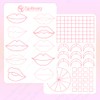 TgoBeauty Realistic Silicone Lip Training Pad with 10 Different Lip