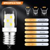 PANDEELS LED 8206232A Microwave Light Bulb (2 Pack) E17 LED