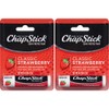 Chapstk Strawberry Size .15z ChapStick Strawberry .15oz Paquete de 2