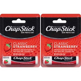 Chapstk Strawberry Size .15z ChapStick Strawberry .15oz Paquete de 2