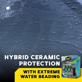 Meguiar’s Hybrid Ceramic Starter Kit - Detailing Kit Includes Car Wash, Wax, Det