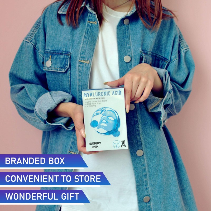 HUNGRY SKIN Face Masks Skincare - Cloth Sheet Face Mask
