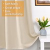 YoungsTex Short 100% Blackout Curtains for Bedroom 48 Inch Long,
