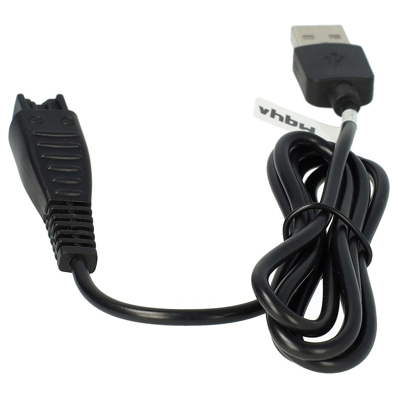 vhbw Charging Cable Compatible with Panasonic ES-LA92, ES-LA93, ES-LA94, ES-LC20,