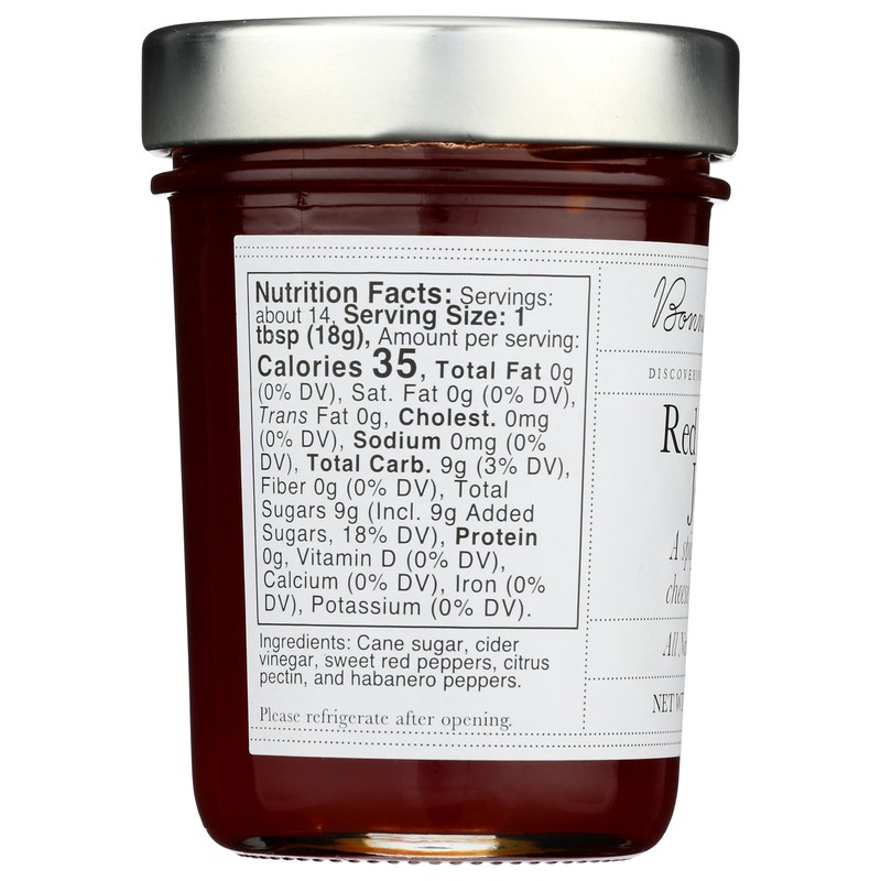BONNIES JAMS Red Pepper Jelly, 8.75 OZ