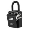NBYT Portable Key Cabinet with Combination Lock, House Keys to Hide a Key Outside, Waterproof Key Safe (Small Size with Shackle)