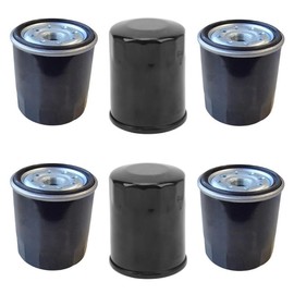 Set of 6 Replacement Oil Filter C3AE6714A Compatible with Case IH 560 Trencher
