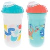 Nuby Sipper fresco aislado sin derrames, 9 onzas (paquete de