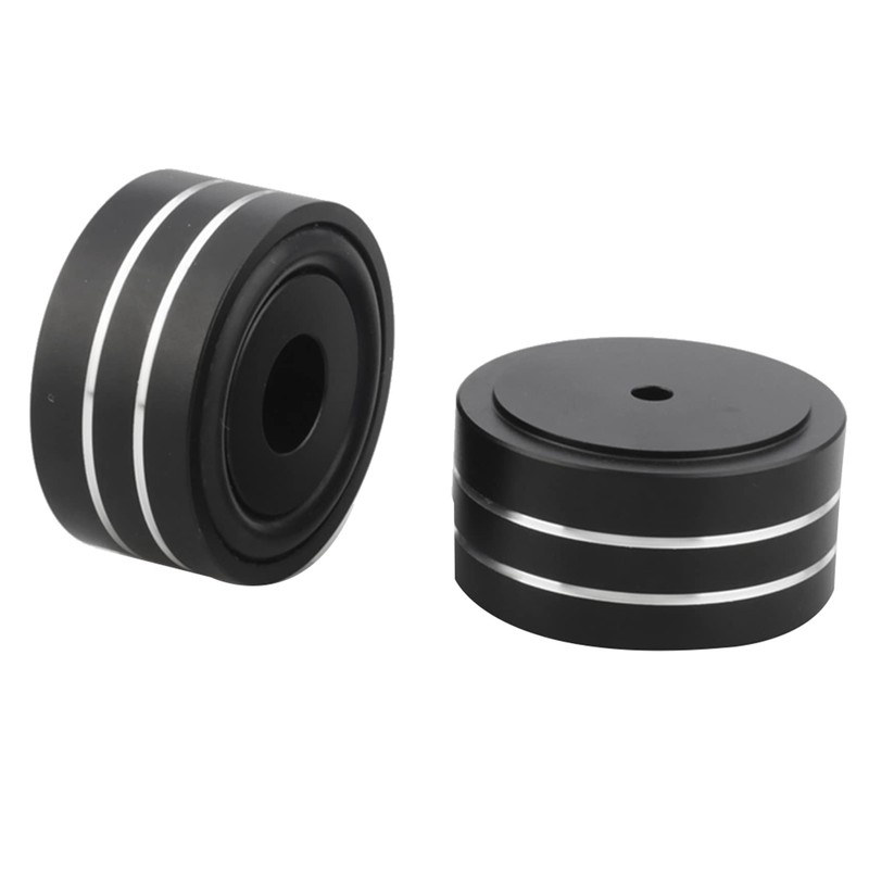 8Pcs 40X20mm Aluminum HiFi AMP Speaker Isolation Stand Turntable Feet