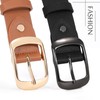 VONMELLI Women Leather Belts for Jeans Dress 2 Packs Fashion
