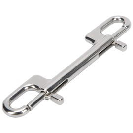 VGEBY Double Ended Snap Clips, Double Ended Snap Clips, Stainless Steel Diving Double Eye Bolt Snap Hooks Buckle for BCD, Carrying Belt