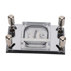 Water Cooling Block, Anti-oxidization Technology Computer CPU Water Cooling Block Waterblock Copper Base with Micro Channel for AM2 / AM2+ / AM3 / AM3+ / AM4 / FM2+ CPU