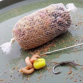 Perfeclan 5x 5M 25mm PVA Water-Soluble Fishing Net Refill Stocking Mesh Bag