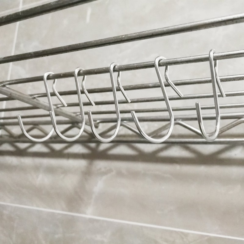 LJY 50 Pieces Clip Type Pot Rack Hanging Grid Hooks