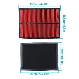 Atunee GX610 Air Filter Pre Cleaner for Honda GX610 GX620 GX670 GXV620 GX610KS GX620K1 18 20 24HP Replace 17210-ZJ1-840 17210-ZJ1-841 17210-ZJ1-842