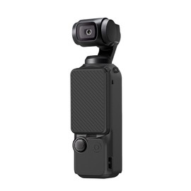 Pocket 3 Silicone case Protective case Lens Protection Body Film Anti-Scratch Cover Shell and CompatibleDJI OSMO Pocket 3 Creator Combination Accessories(Black)