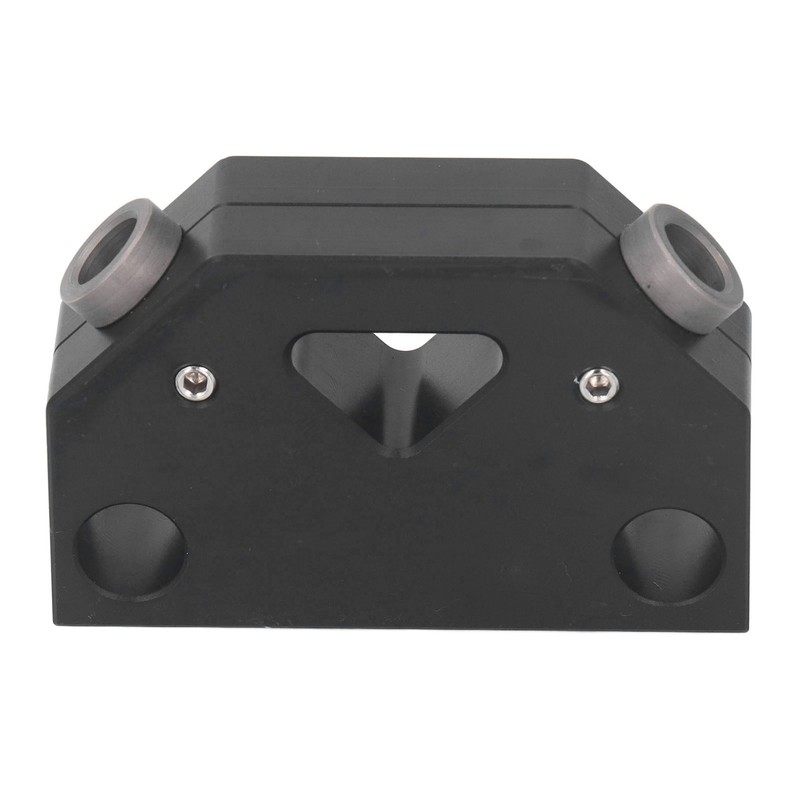 Woodworking Inclined Hole Fixture Black Aluminum Alloy 45 Degree Angle