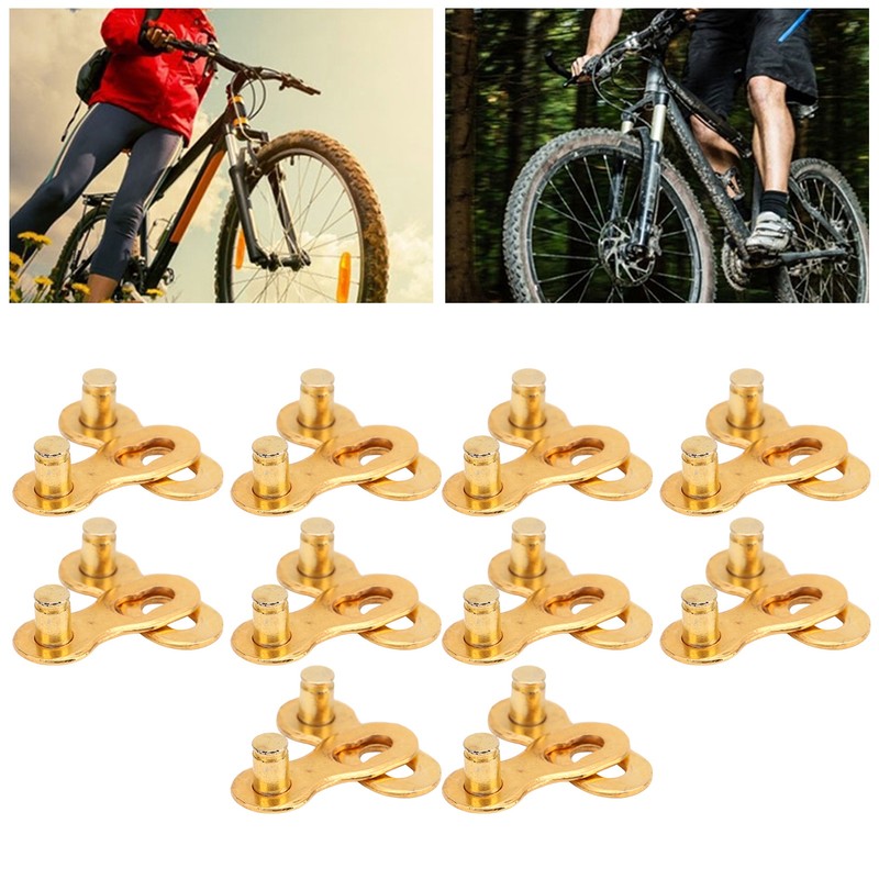 10 Pair 10 Speed Steel Bike Bicycle Chain Missing Link
