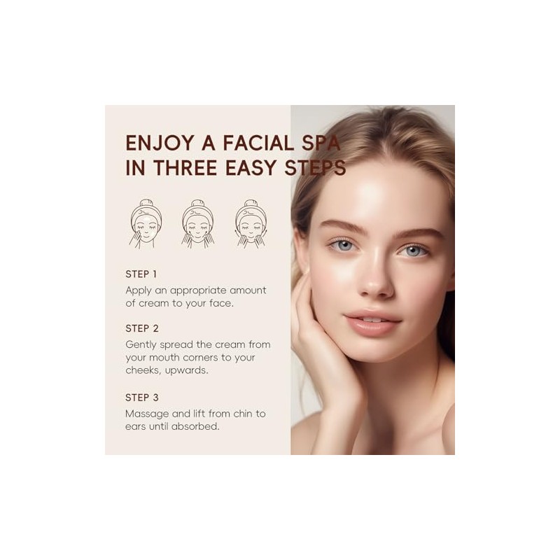 Set Cuidado Piel Crema Hidratante Facial Arroz Suero Productos Combate
