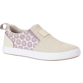 Xtratuf Women's Salmon Sisters Leather Sharkbyte Deck Shoe, Tan, Size 7(M)