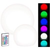 Lunartec Solar Light Ball: Set of 2 Solar LED Light