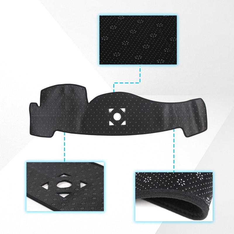 Dash Cover Mat Compatible with Infiniti G25 G35 G37 Q40