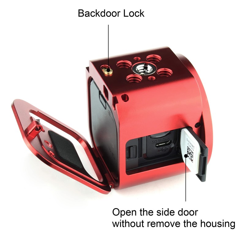 SOONSUN Aluminum Skeleton Case Frame Housing for GoPro Hero5 Session