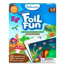 Skillmatics Foil Fun - Art & Craft Activity, Mess Free Art, DIY Creative Kit for Kids Ages 4 and up:_Bugs & Butterflies