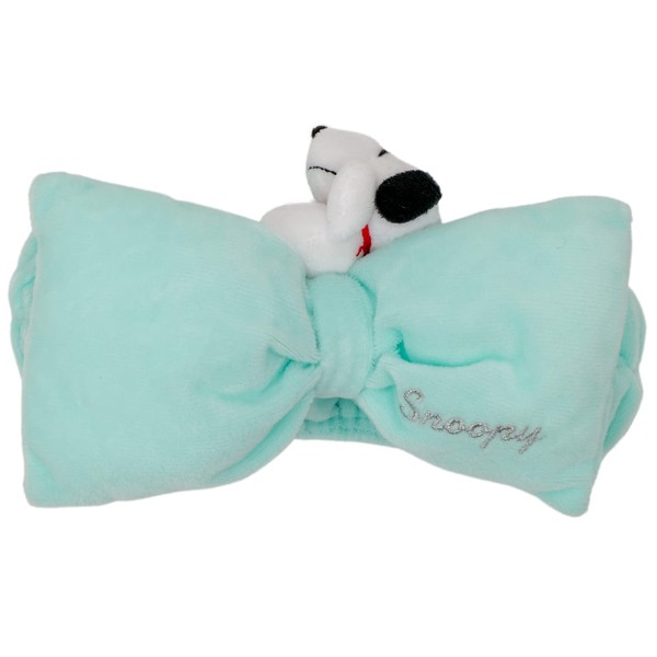 T'S Factory SN-5537234SN Snoopy Headband with Bow Blue