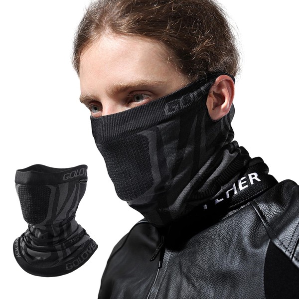 ARZER Neck Warmer, Face Cover, Neck Guard, Men's Winter [Ultra