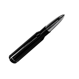 VMS Racing 50 Cal Caliber BLACK CHROME TIP BULLET ANTENNA Heavy Gauge CNC Machined Billet Aluminum Short Compatible with GMC SIERRA 1500 2500 3500 07-19